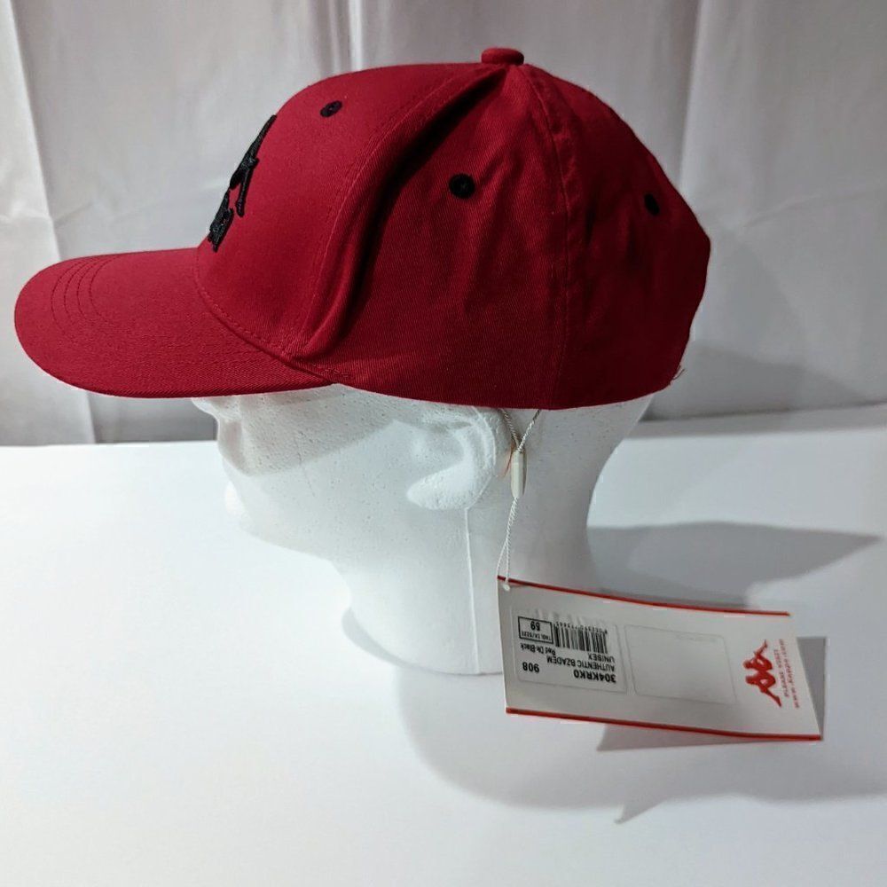 Bnwt Kappa Authentic Bzadem Red Dk Black - Picture 6 of 8